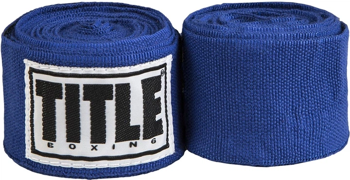 Бинты для бокса TITLE Boxing Select 180" Semi Elastic Mexican Royal (4.5м) - Фото 1 Бинты для бокса TITLE Boxing Select 180" Semi Elastic Mexican Royal (4.5м) - изображение 1