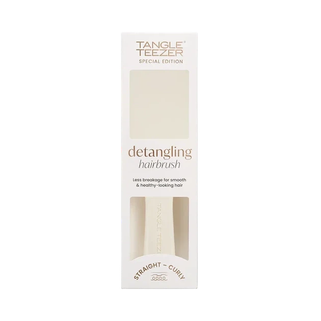 Щітка для волосся Tangle Teezer The Ultimate Detangler Matte Porcelain Cream - Фото 6 Щітка для волосся Tangle Teezer The Ultimate Detangler Matte Porcelain Cream - изображение 6