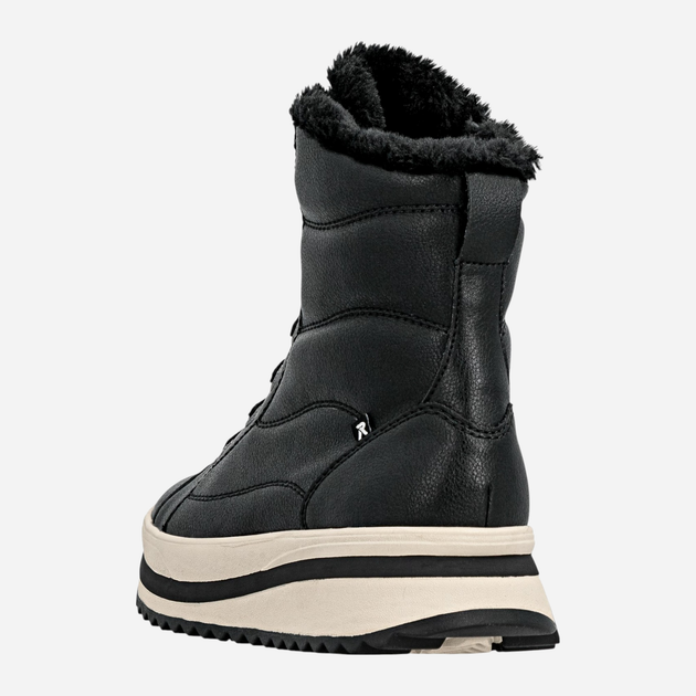 Жіночі черевики низькі Rieker W3872-00 38 (5UK) Чорні (4061811460052) - зображення 5