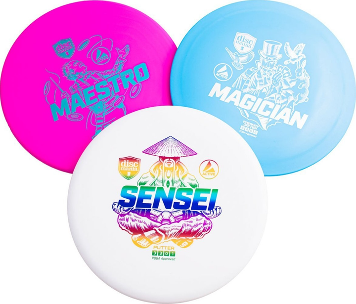 Набір дисків для диск-гольфу Discmania 21 см 3 шт. (851DM379892) - зображення 2