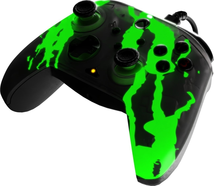 Kontroler przewodowy PDP Rematch Glow Advanced Jolt Green (049-023-JGR) - obraz 4