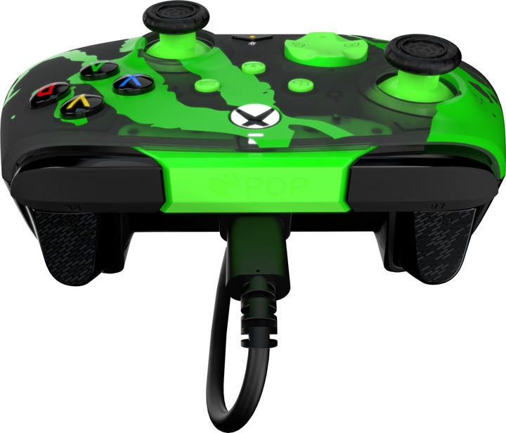 Kontroler przewodowy PDP Rematch Glow Advanced Jolt Green (049-023-JGR) - obraz 7