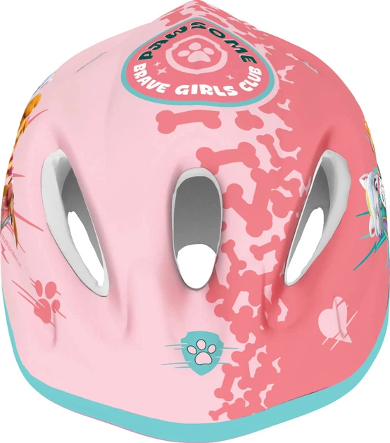 Велосипедний шолом Paw Patrol Girls 52-56 см Рожевий (5905427340003) - зображення 6