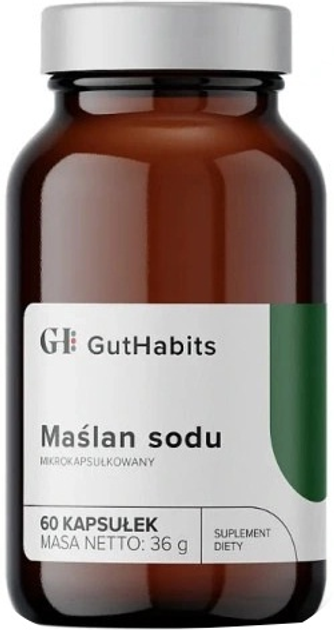Suplement diety GutHabits Maślan Sodu 60 kapsułek (5905806910919) - obraz 1