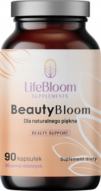 Дієтична добавка LifeBloom BeautyBloom 90 капсул (5905806912340) - зображення 1
