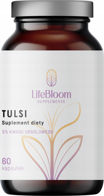 Дієтична добавка LifeBloom Tulsi 60 капсул (5905806912470) - зображення 1