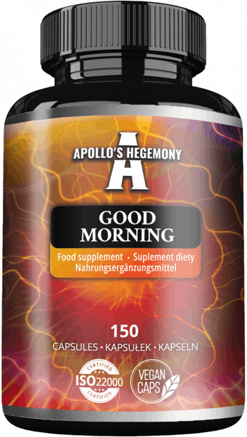 Suplement diety Apollo's Hegemony Good Morning 150 kapsułek (8721077931531) - obraz 1