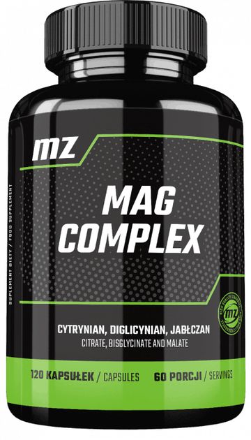 Suplement diety MZ Mag Complex 120 kapsułek (5904873481599) - obraz 1