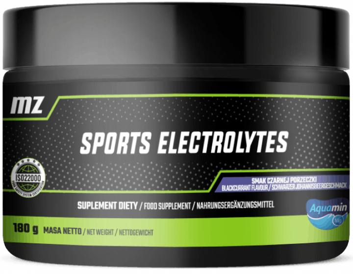 Дієтична добавка MZ Sports Electrolytes Смак чорної смородини 180 г (5905806911909) - зображення 1