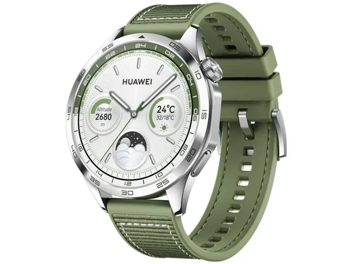 Смарт-часи Huawei Watch GT 4 46mm Green (55020BGV) - Фото 1 Смарт-часи Huawei Watch GT 4 46mm Green (55020BGV) - зображення 1