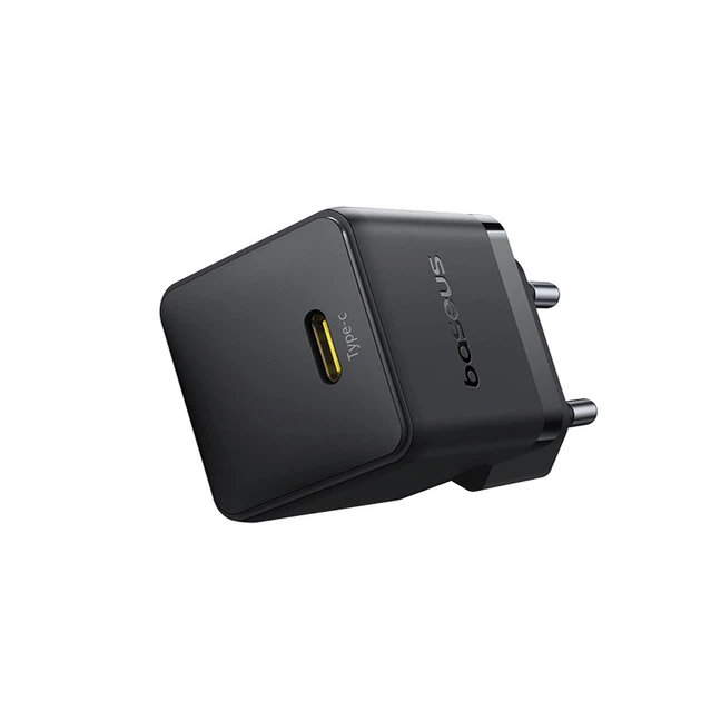 Мережевий зарядний пристрій Baseus Palm Fast Charger 1C 30W EU Cluster Black (P10111605113-00) - Фото 5 Мережевий зарядний пристрій Baseus Palm Fast Charger 1C 30W EU Cluster Black (P10111605113-00) - изображение 5