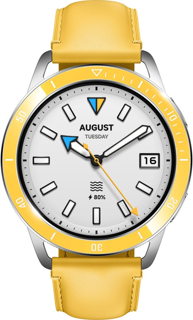 Ремінець Xiaomi для Watch S3/S1/S1 Pro/S1 Active/2/2 Pro Chrome Yellow (BHR7881GL) - зображення 2