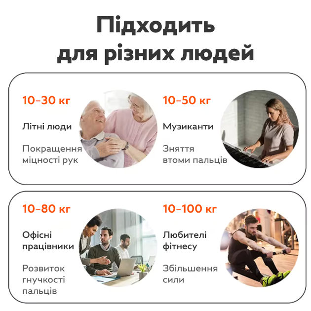 Эспандер с встроенным счётчиком WLQ4-Red Красный - изображение 2
