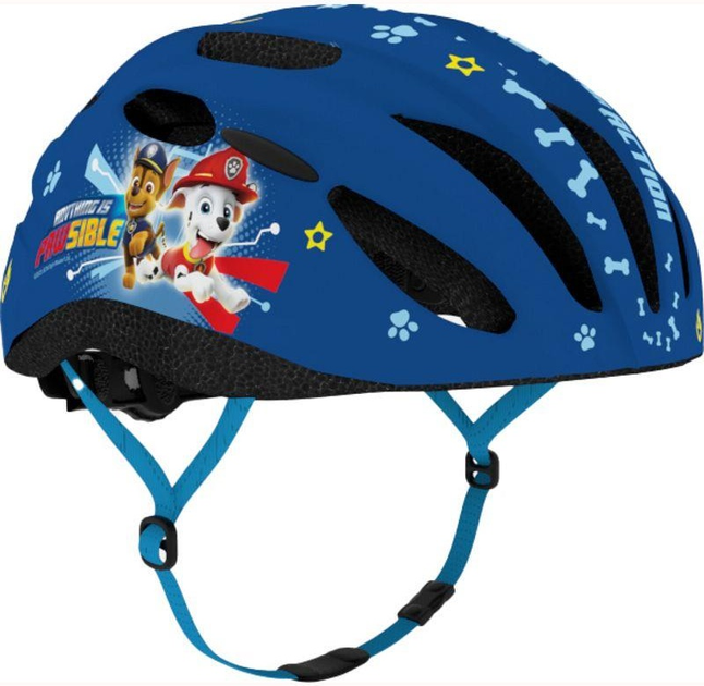 Kask rowerowy Paw Patrol IN-MOLD Boys 52-56 cm Niebieski (000101066042) - obraz 5