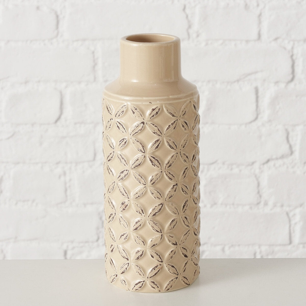Wazon Boltze Captura ceramiczny beżowy 21 cm (4066076497805) - obraz 2
