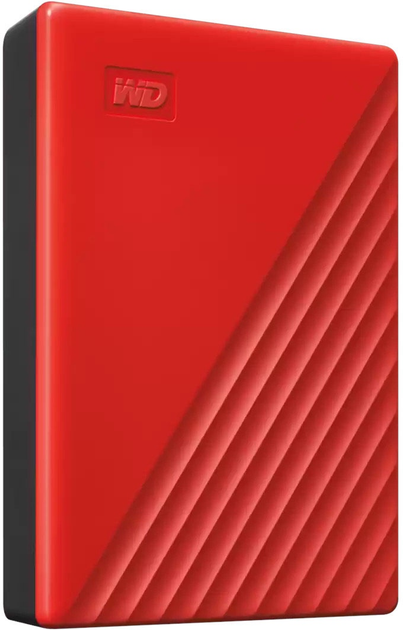 Жорсткий диск Western Digital My Passport 6TB 2.5" USB 3.2 Micro-B Red (WDBHJS0060BBK-WESN) - зображення 3