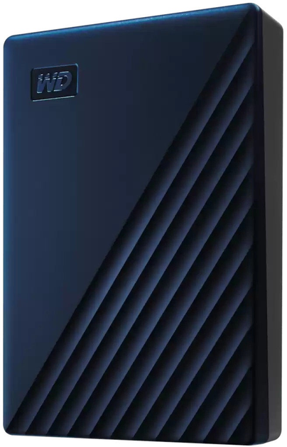 Жорсткий диск Western Digital My Passport 5TB 2.5" USB 3.2 Micro-B Blue (WDBA2F0050BBL-WESN) - зображення 1