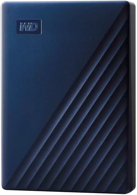Жорсткий диск Western Digital My Passport 5TB 2.5" USB 3.2 Micro-B Blue (WDBA2F0050BBL-WESN) - зображення 2