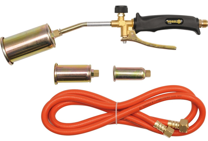 Palnik dekarski Vorel 73340 360 mm z 3 dyszami (5906083733406) - obraz 1