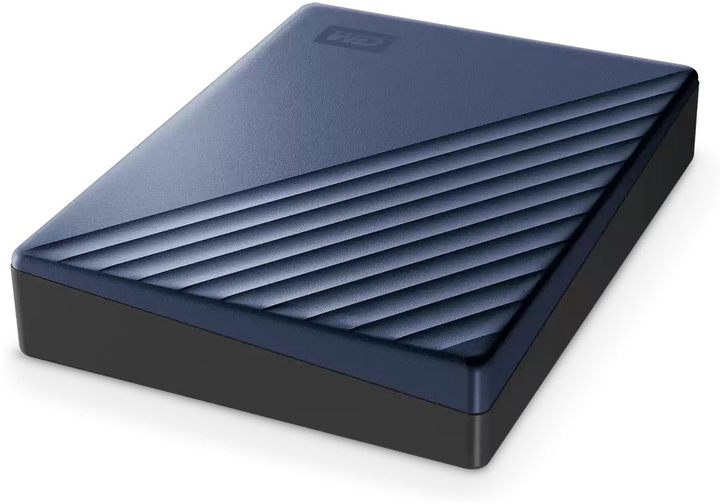 Dysk twardy Western Digital My Passport Ultra 4TB 2.5" USB 3.2 Blue (WDBFTM0040BBL-WESN) - obraz 4