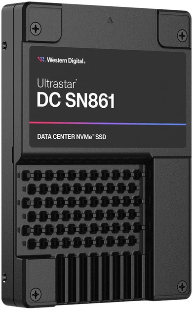 SSD диск Western Digital Ultrastar SN861 7.68TB U.2 PCIe 5.0 x4 (NVMe) 3D NAND TLC (0TS2527) - зображення 3