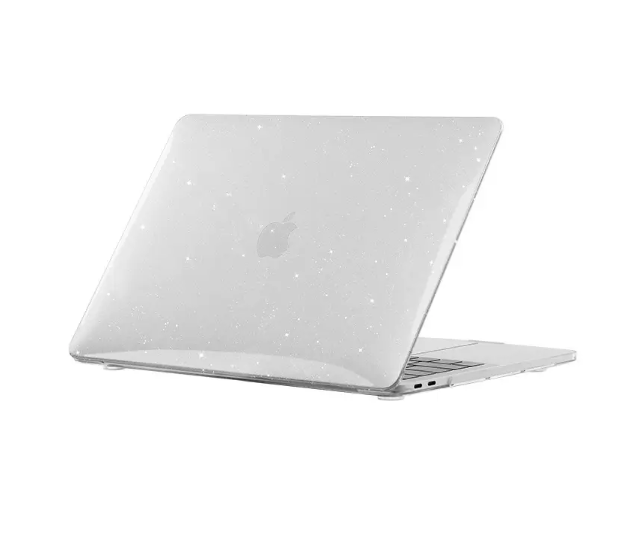 Чохол накладка для MacBook Pro 16" (A2485) з блискітками, Чорний - Фото 4 Чохол накладка для MacBook Pro 16" (A2485) з блискітками, Чорний - изображение 4