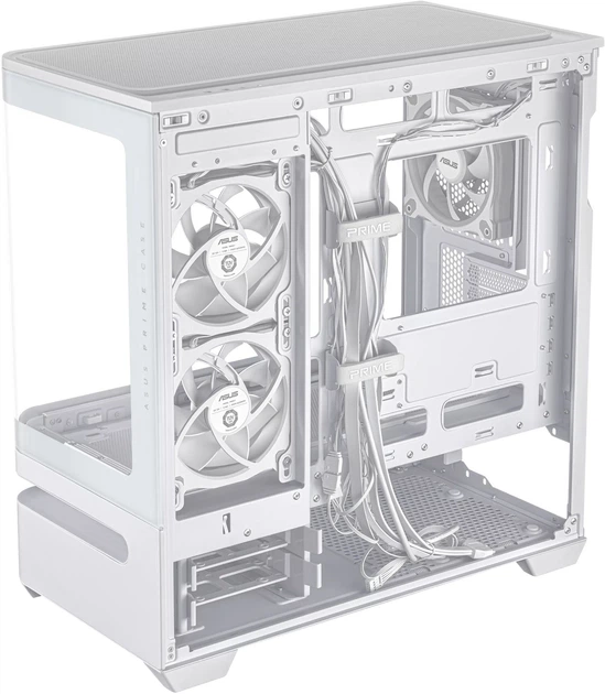Obudowa ASUS Prime AP202 TG ARGB White (90DC00P3-B19000) - obraz 7