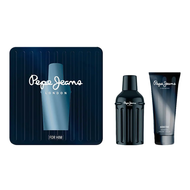 Zestaw Pepe Jeans Addictive woda perfumowana męska 100 ml + żel pod prysznic 100 ml (8436611101096) - obraz 3