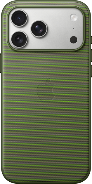 Панель Apple TechWoven Case with MagSafe для Apple iPhone 17 Pro Max Green (MGFD4) - зображення 1