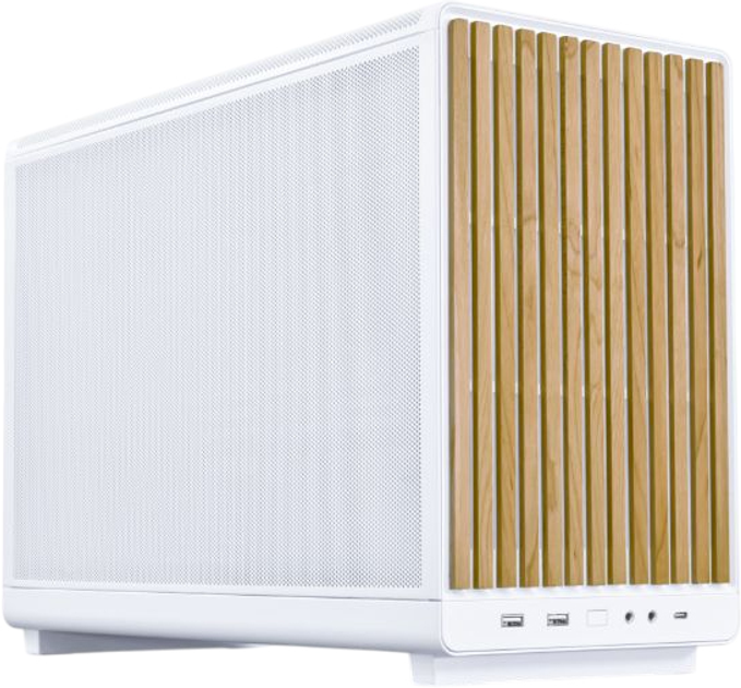 Корпус Lian Li A3-mATX Wood/White (LIL6015815) - зображення 1
