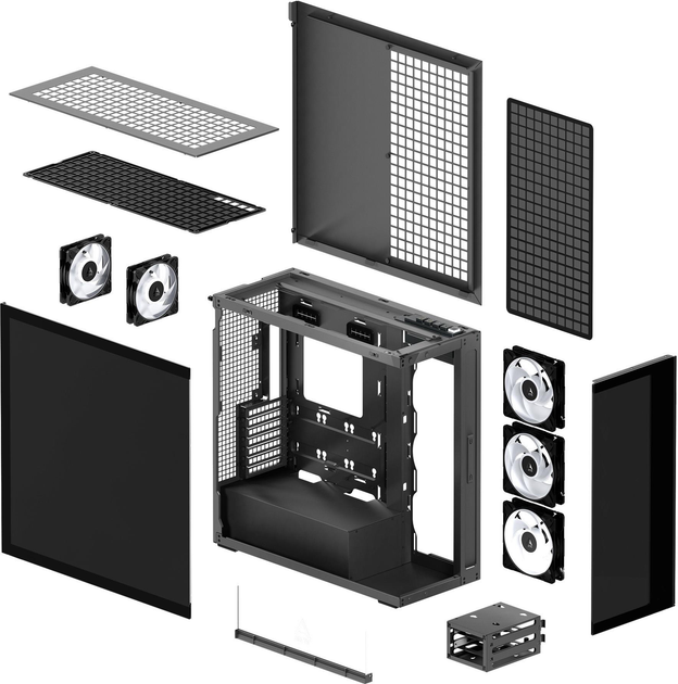 Obudowa Arctic Xtender Black (4895265000577) - obraz 8