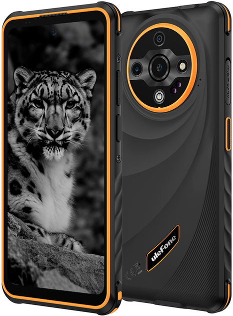Мобільний телефон Ulefone Armor X31 6/128GB Black-Orange (6975326660068) - зображення 3
