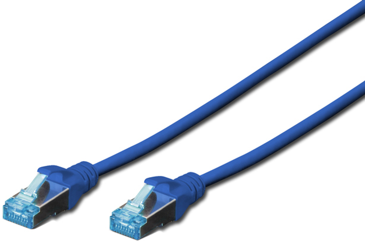 Патч-корд Digitus Professional CAT5e SF-UTP AWG 26/7 5 м Blue (DK-1531-050/B) - зображення 1