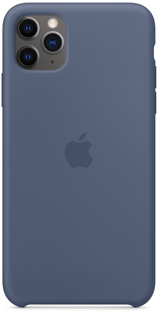 Панель Apple Silicone Case для Apple iPhone 11 Pro Max Alaskan Blue (MX032) - зображення 1