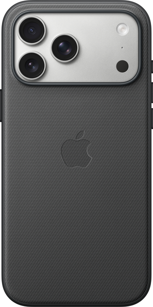 Etui plecki Apple TechWoven Case with MagSafe do Apple iPhone 17 Pro Max Black (MGF84) - obraz 1