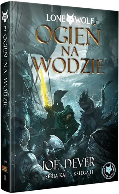Dodatek do gry planszowej Black Monk Lone Wolf 2: Ogień na wodzie - Księga II serii Kai (9788367619424) - obraz 1