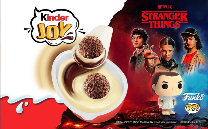 Кіндер Джой Дуже дивні справи Kinder Joy Funko Pop Stranger Things