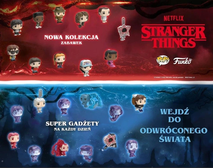 Кіндер Джой Дуже дивні справи Kinder Joy Funko Pop Stranger Things