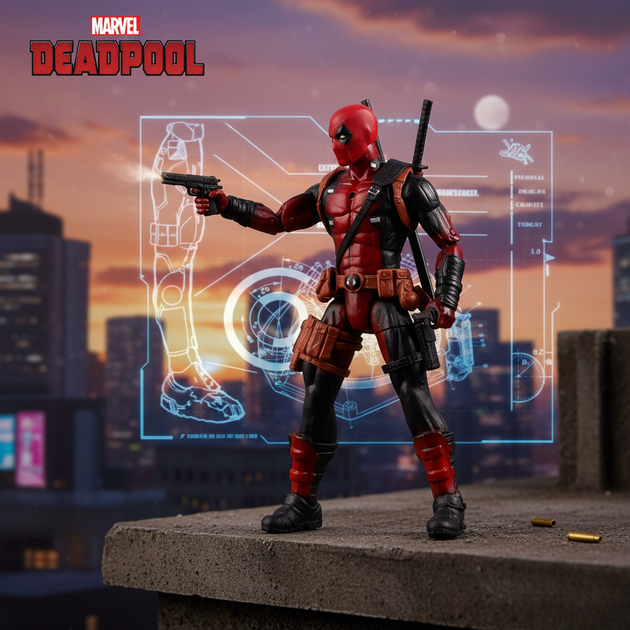 Фігурка Дедпул Deadpool Marvel Марвел дитяча іграшка 15см - Фото 1 Фігурка Дедпул Deadpool Marvel Марвел дитяча іграшка 15см - зображення 1