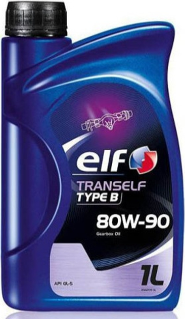 Трансмісійна олива Elf Tranself Type B 80W90 1 л (3267021180433) - зображення 1