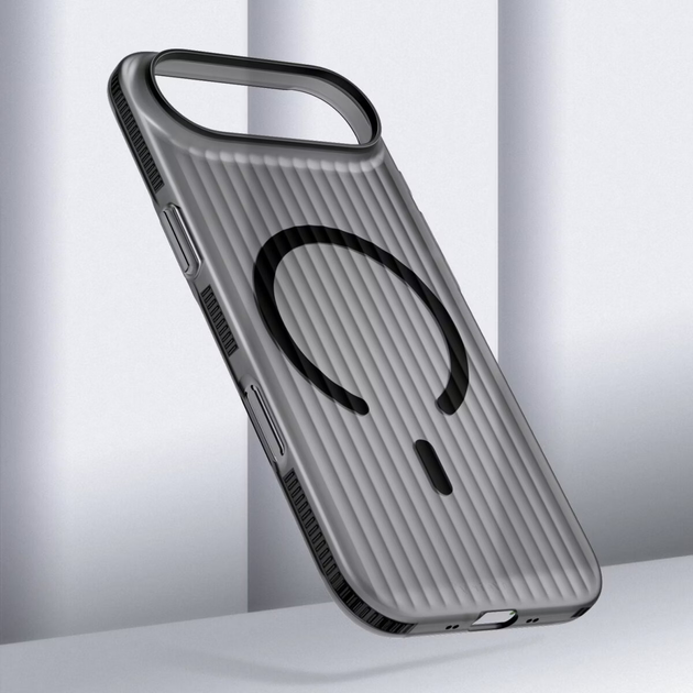 Etui 4smarts Design Case Aero do Apple iPhone Air Transparent/Black (4252011912544) - obraz 3