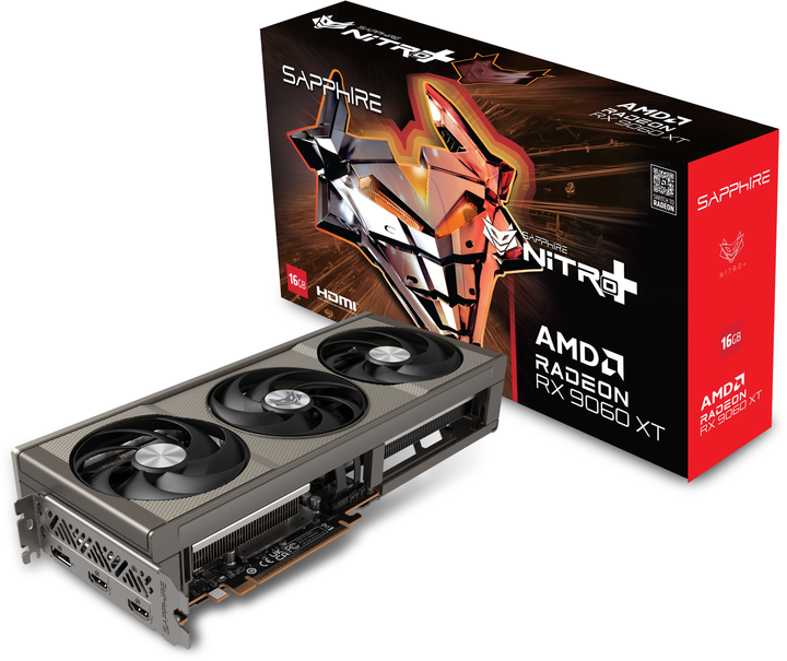Відеокарта Sapphire PCI-Ex Radeon RX 9060 XT NITRO+ OC 16GB GDDR6 (128bit) (3320/20000) (2 x HDMI, DisplayPort) (11350-01-20G) - зображення 6