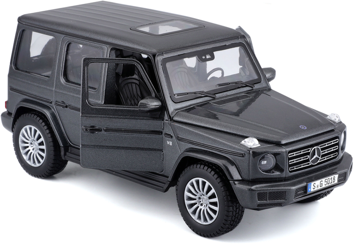 Model samochodu Maisto (1:24) 2019 Mercedes Benz G-Class AMG SUV Szary (355407915) (0090159315315) - obraz 3