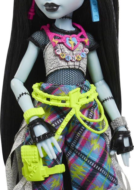 Lalka Monster High Frankie Monstro-festiwal (HXH79) (0194735230679) - obraz 3