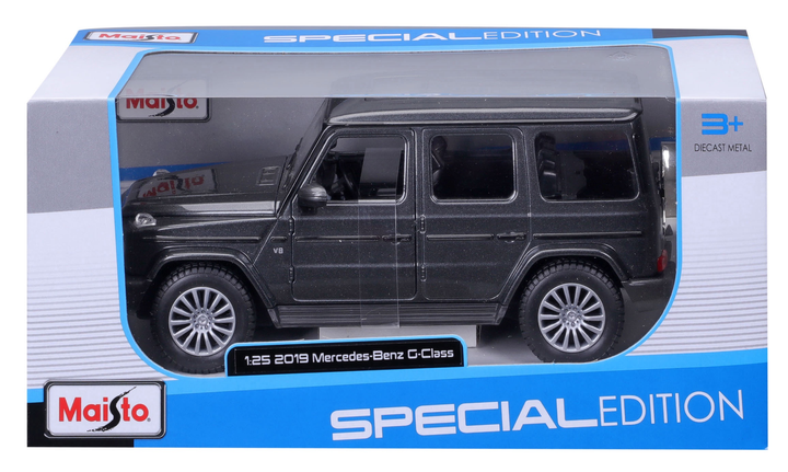 Model samochodu Maisto (1:24) 2019 Mercedes Benz G-Class AMG SUV Szary (355407915) (0090159315315) - obraz 5