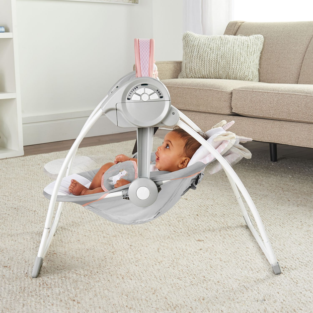 Крісло-гойдалка Ingenuity Comfort2Go Flora the Unicorn (12202) (074451122024) - зображення 7