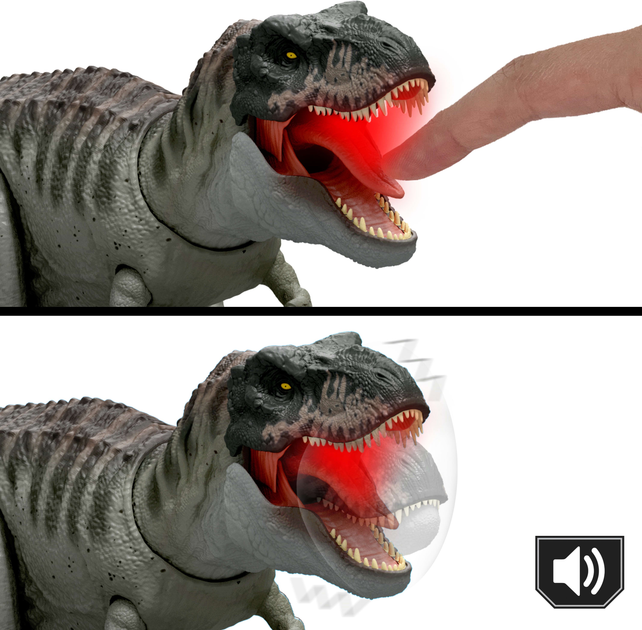 Інтерактивна фігурка Jurassic World Неймовірна атака Ті-Рекса з фільму Світ Юрського періоду (JCH02) (194735270644) - зображення 5