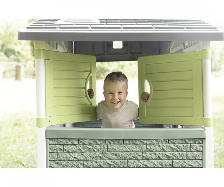 Domek Smoby Toys Life Przyjaciele Evo ze skrzynką pocztową 175x108x162 cm (7600810208) (3032168102088) - obraz 3