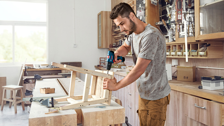 Акумуляторний ударний дриль-шурупокрут Bosch Professional GSB 120-LI (2.0 Ah) (06019G8100) - зображення 5
