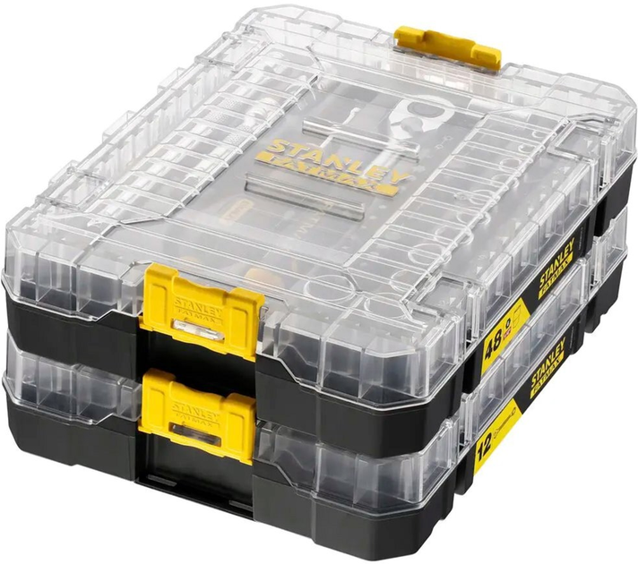 Набір торцевих головок Stanley 1/4 FATMAX Maxi Drive шестигранних 48 предметів (FMMT98101-0) - зображення 4
